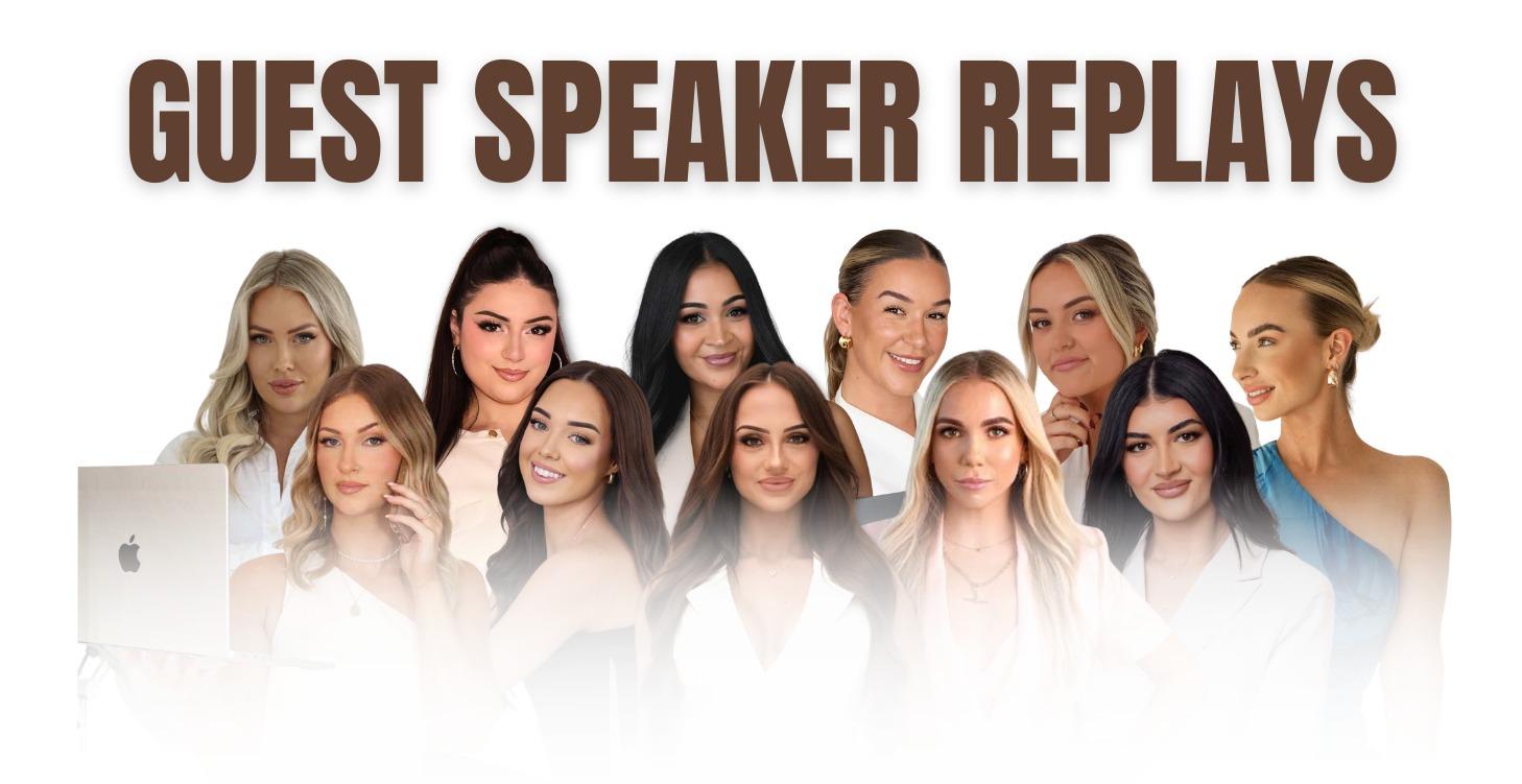 Guest Speaker Replays