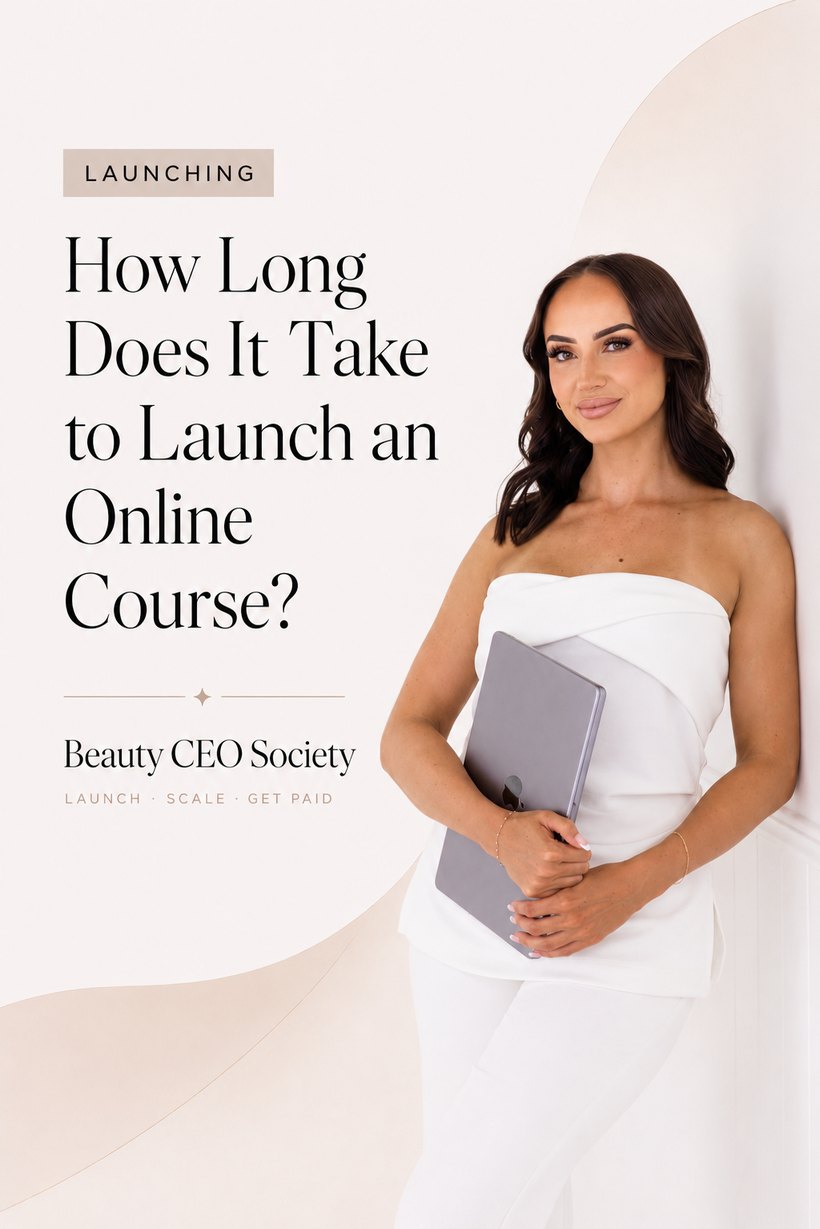 How long does it take to launch an online course