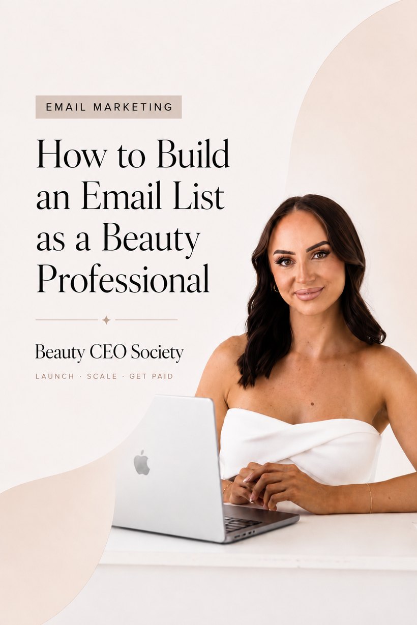How to Build an Email List as a Beauty Professional