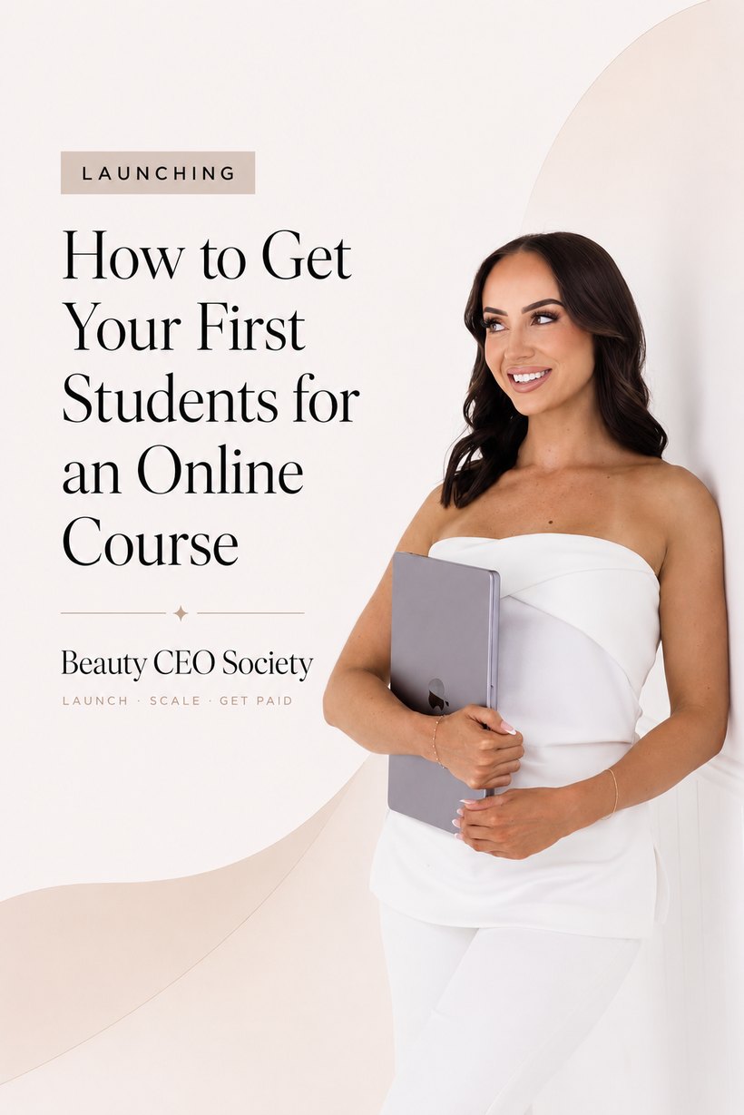 How to get your first students for an online course