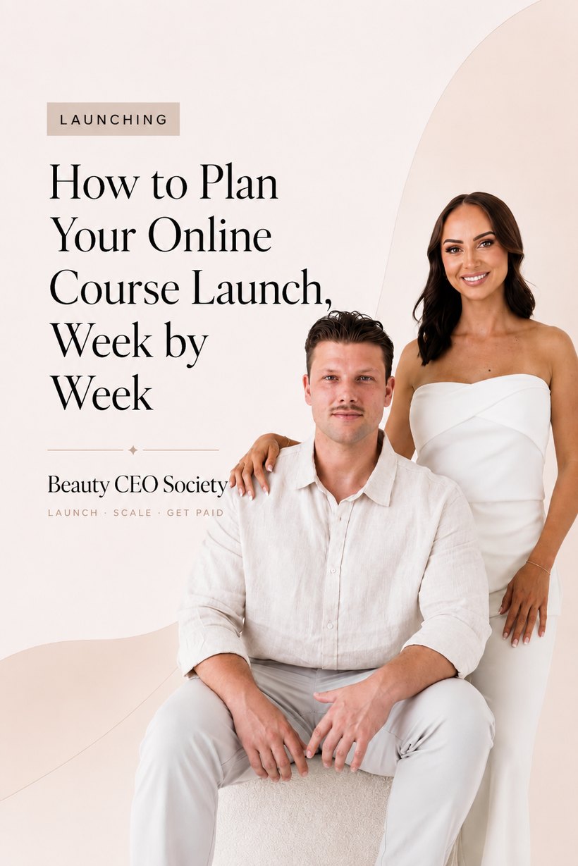 How to Plan Your Online Course Launch, Week by Week