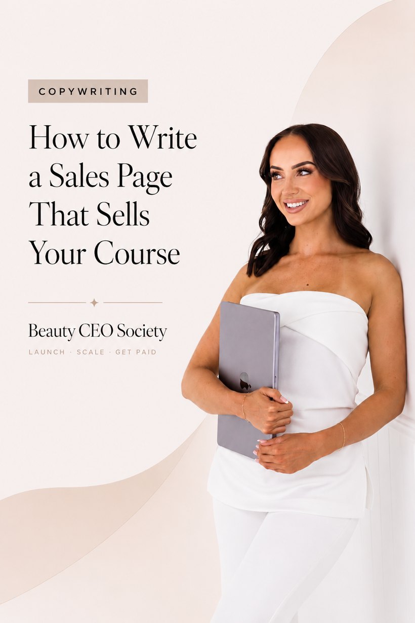 How to Write a Sales Page That Sells Your Course