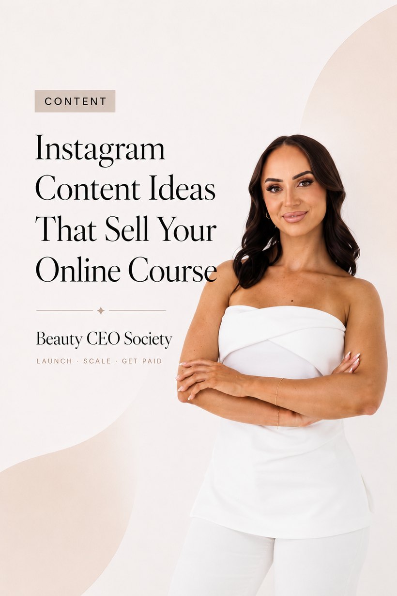 Instagram Content Ideas That Sell Your Online Course