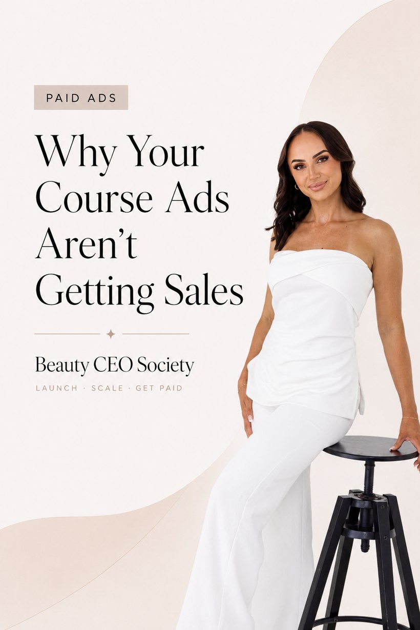 Why your course ads are not getting sales